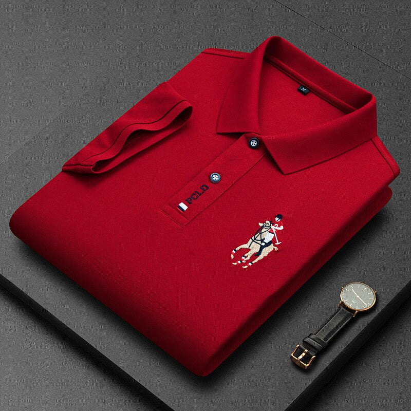 Męska Formalna Koszula Polo | Zwykły Krój