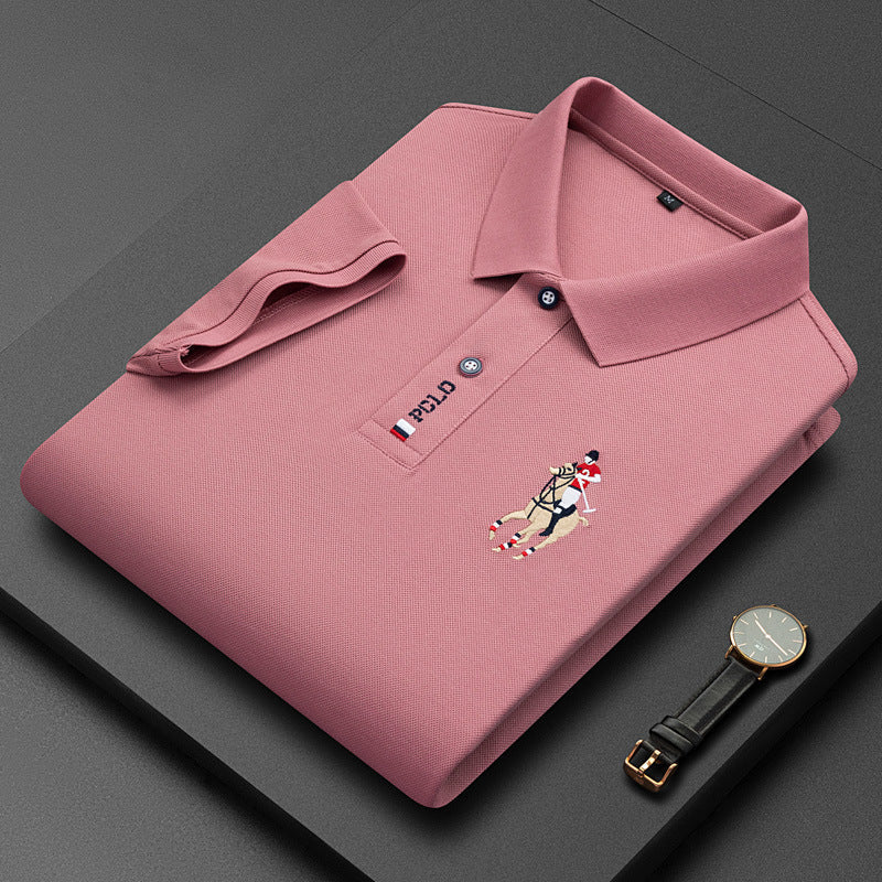Męska Formalna Koszula Polo | Zwykły Krój