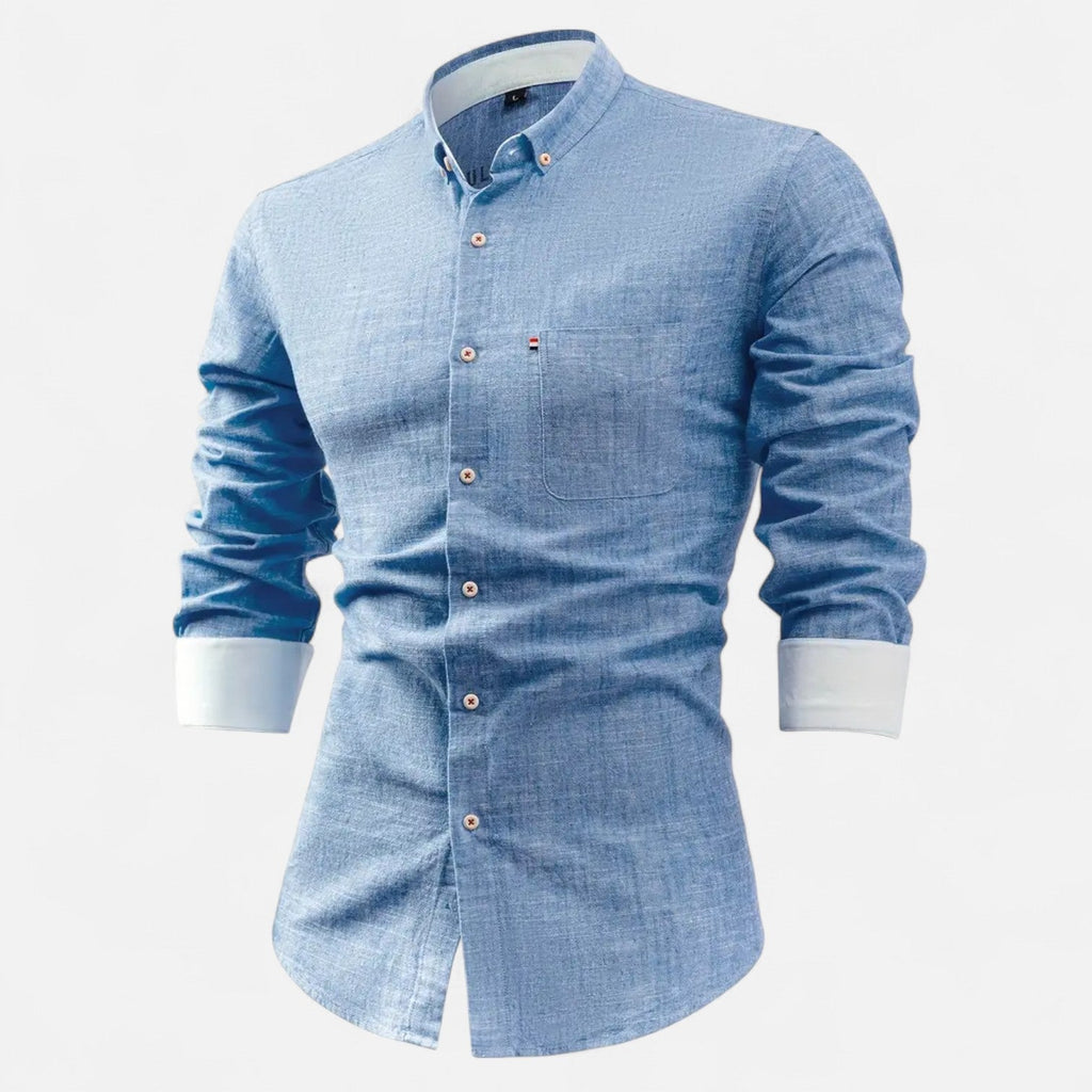 Men's Blend Shirt | Functional Pocket & Straight
