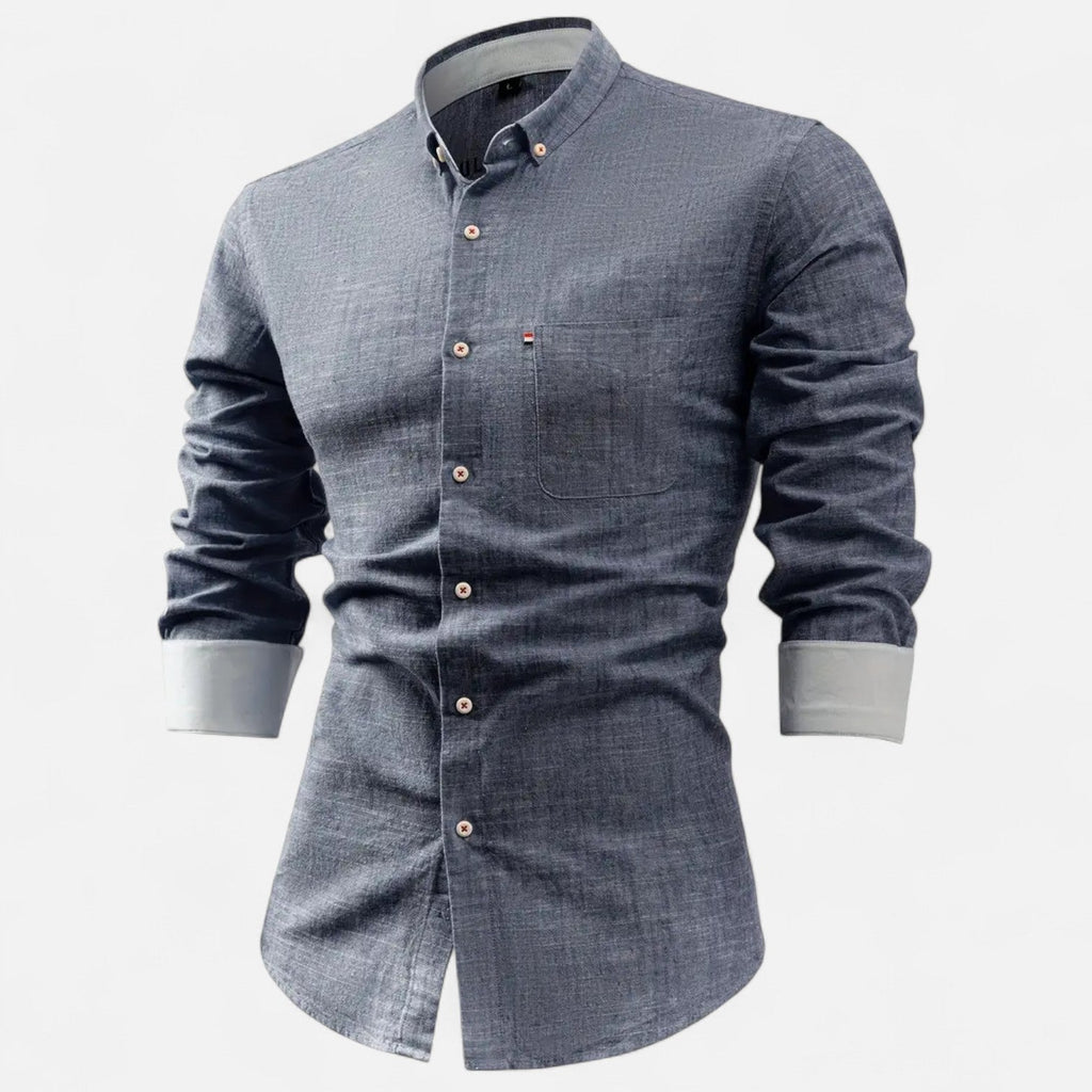 Men's Blend Shirt | Functional Pocket & Straight