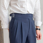 Men's Pleated Suit Pants | Formal