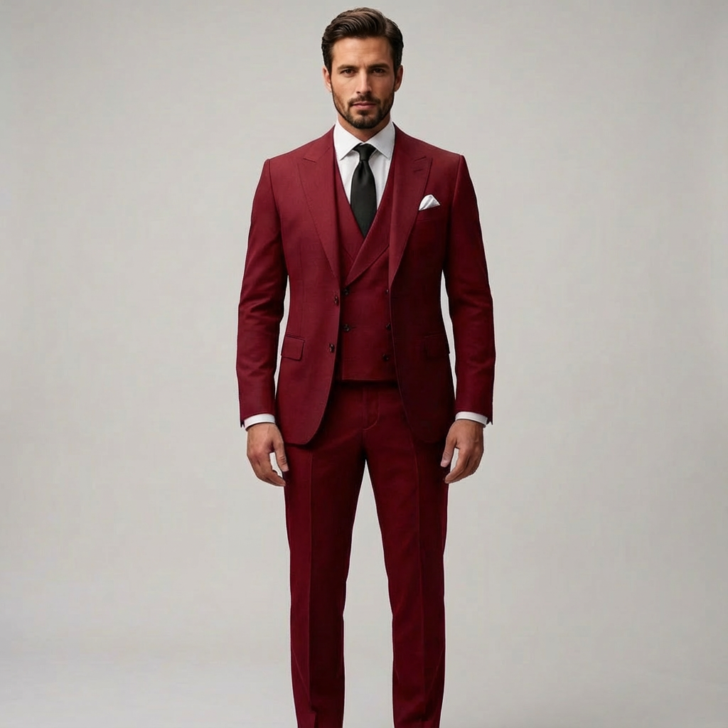 Men's Three-Piece Suit | Wedding