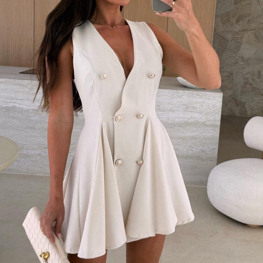 Women's Sexy V-Neck Dress | Mini