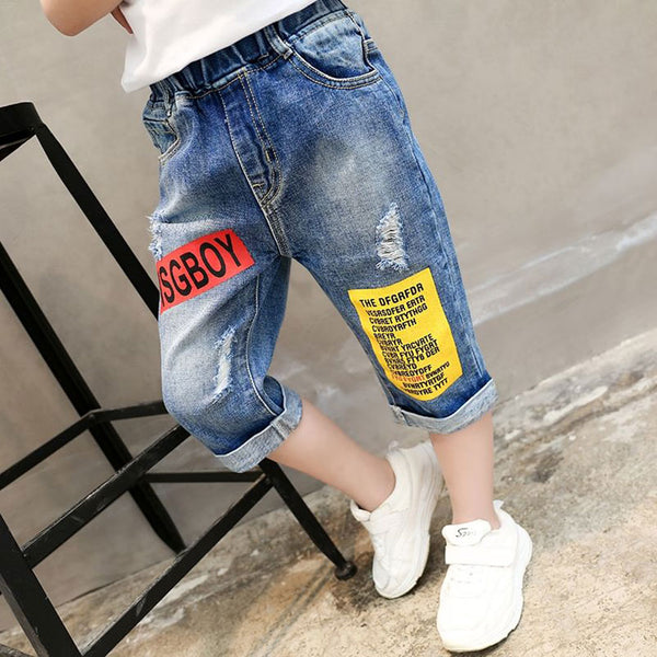 Shorts Denim Jeans for Boys 4-13Y