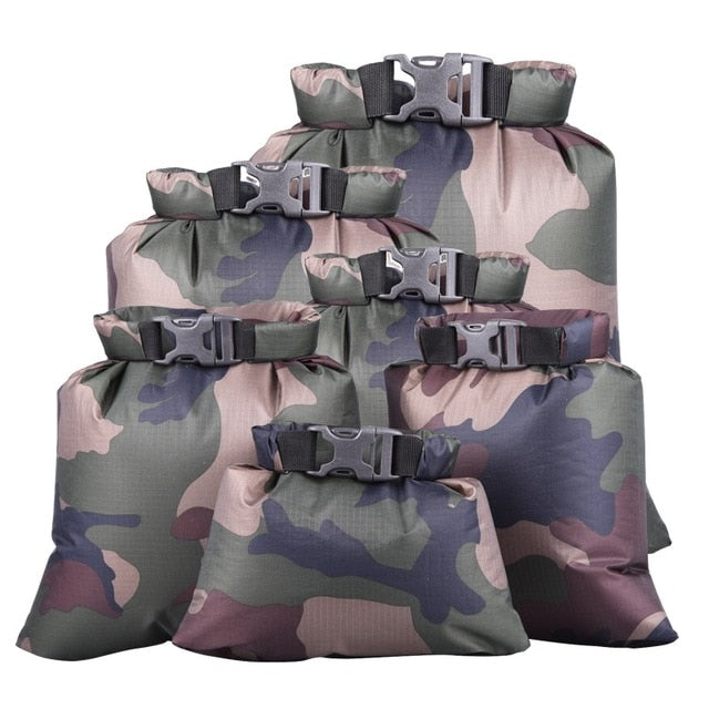 6pcs/lot Portable Waterproof Dry Bag for Outdoor sports