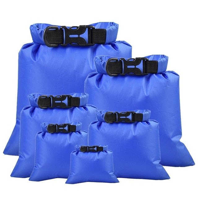 6pcs/lot Portable Waterproof Dry Bag for Outdoor sports