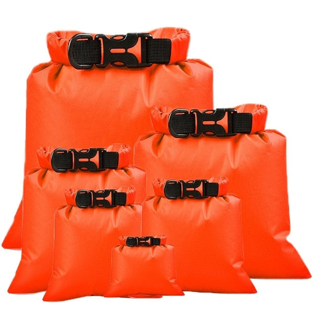 6pcs/lot Portable Waterproof Dry Bag for Outdoor sports