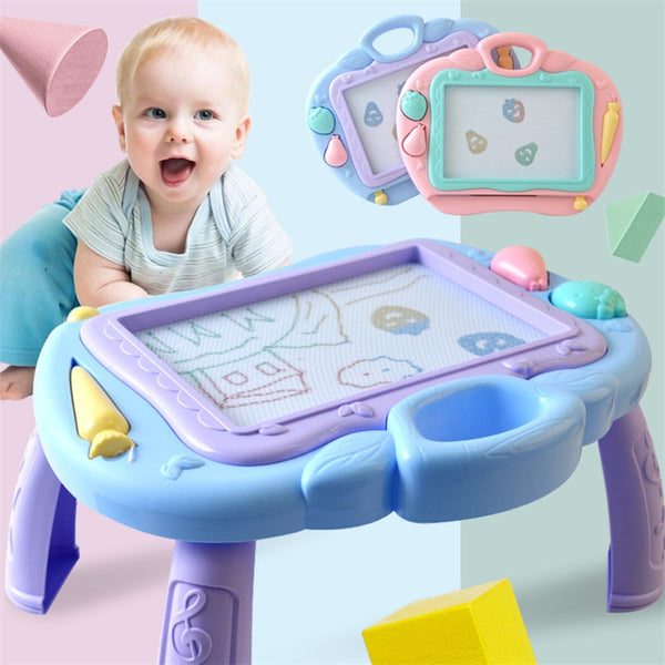 Magnetic Drawing Tablet Desk Toys Painting Table For Kids