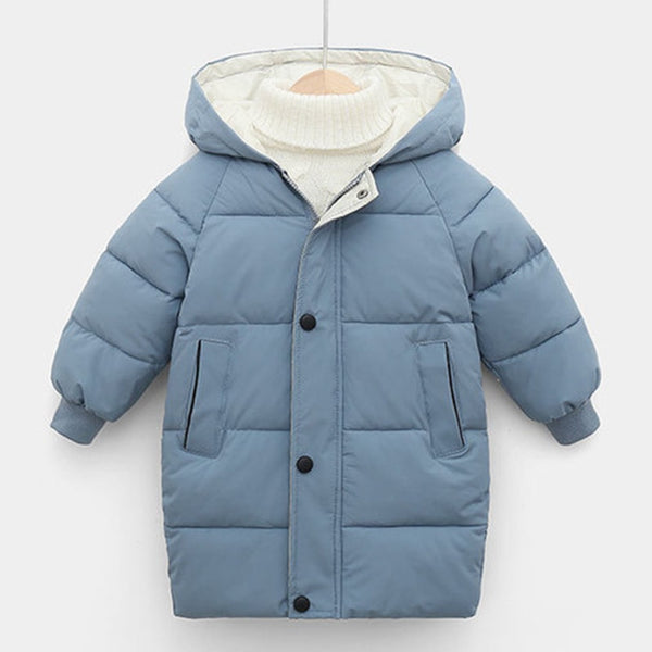 Winter Kids Coats Down Jackets Hooded Snowsuit for Boys Girls 3T-10Y