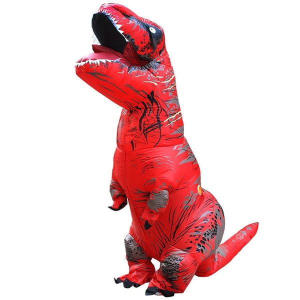 T-REX Dinosaur Inflatable Mascot Halloween Costume For Adult