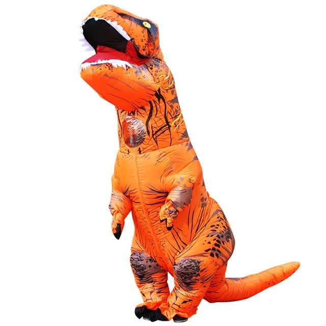 T-REX Dinosaur Inflatable Mascot Halloween Costume For Adult