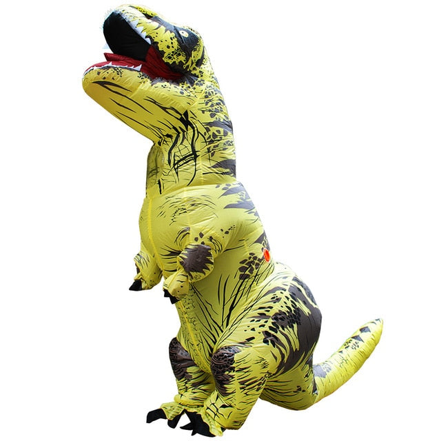 T-REX Dinosaur Inflatable Mascot Halloween Costume For Adult