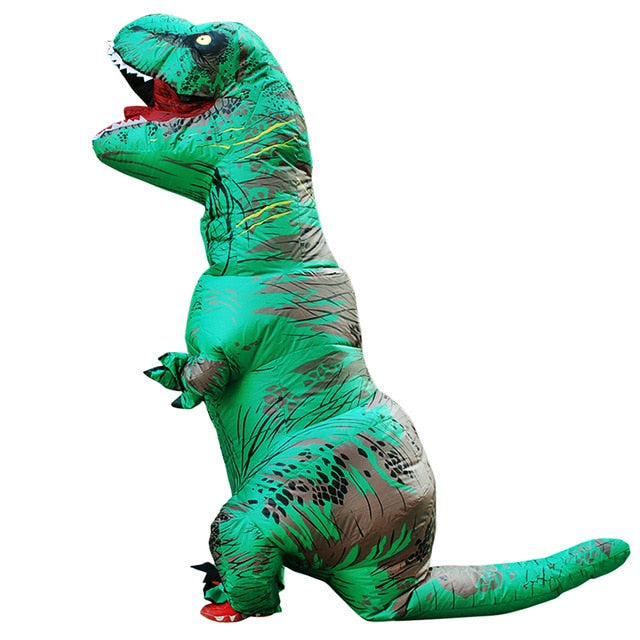 T-REX Dinosaur Inflatable Mascot Halloween Costume For Adult