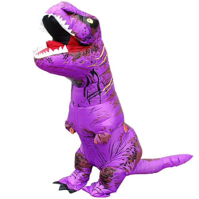 T-REX Dinosaur Inflatable Mascot Halloween Costume For Adult