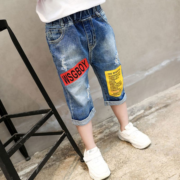Shorts Denim Jeans for Boys 4-13Y