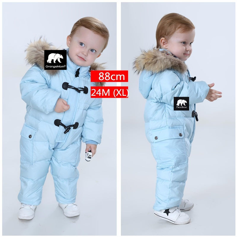 Baby Toddler Snowsuit Jumpsuits Super Warm For Boys Girls - High-quality and Reasonable price - TWA