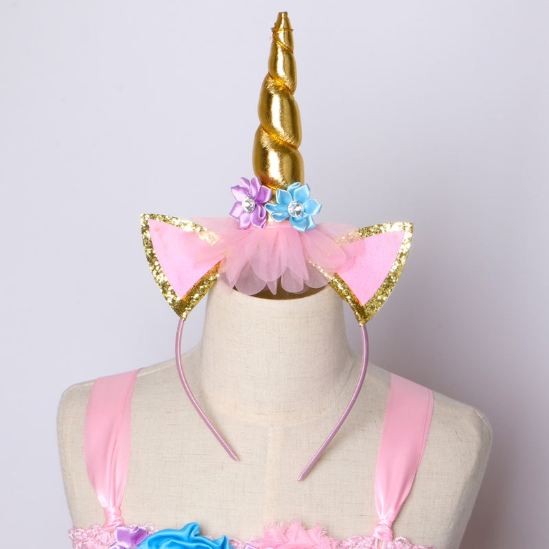 Unicorn Pastel Tulle Party Dress for Girls 1-14 Years old - High-quality and Reasonable price - TWA