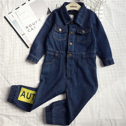 Denim Baby Romper Jumpsuit for Boy Girls 1-8 Years old - High-quality and Reasonable price - TWA