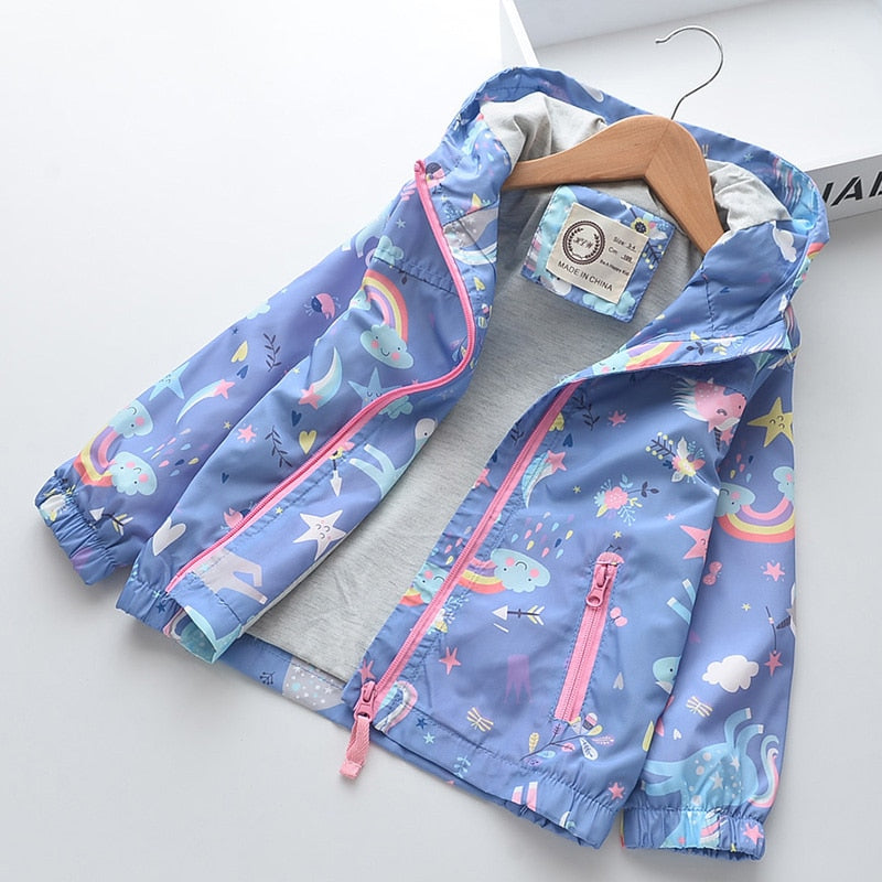 Unicorn Rainbow Spring Jackets For Girls - High-quality and Reasonable price - TWA