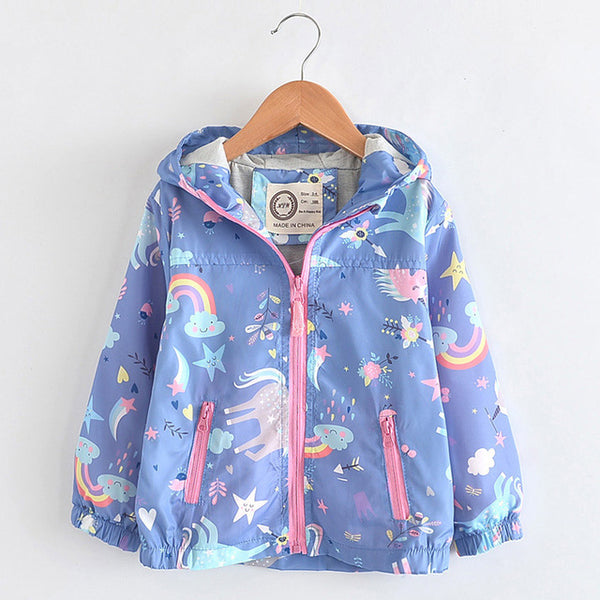 Unicorn Rainbow Spring Jackets For Girls - High-quality and Reasonable price - TWA