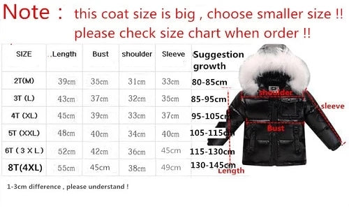 Toddler Winter Jacket Parka Snowsuit Super Warm for Girls Boys - High-quality and Reasonable price - TWA