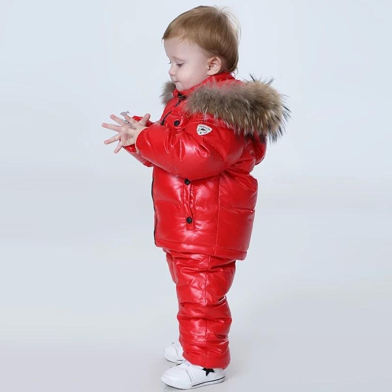 Baby Toddler Snowsuit Jacket and Bib Set for Boys Girls - High-quality and Reasonable price - TWA